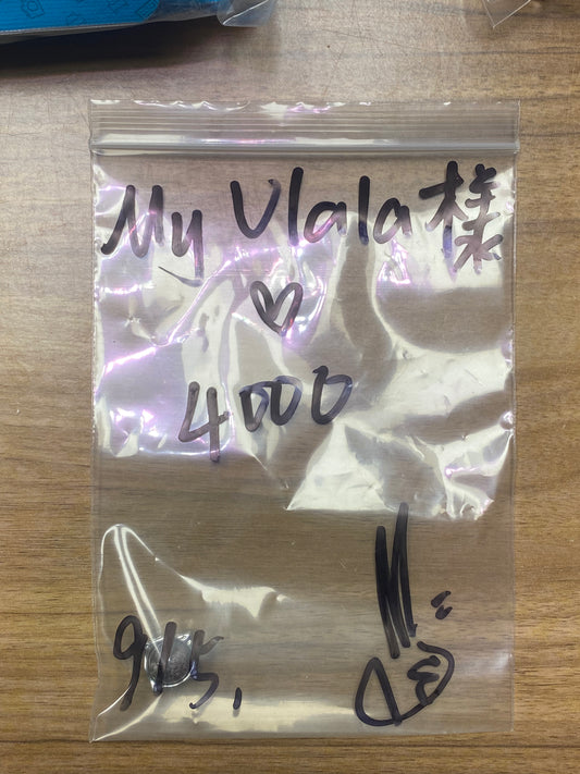 urara様ー4000+5%手数料200